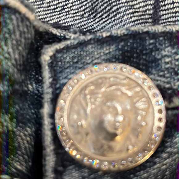 IMMORALITY JEANS Size 27 not worn much. Good shape. Color is still vibrant. - Picture 13 of 15